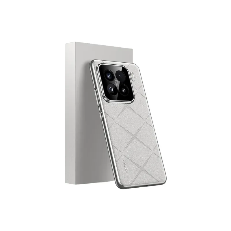 BOLIANSHI Vegan Leather Material Attractive Phone Cases Compatibility Xiaomi 15 Pro Fashionable Business Case-3