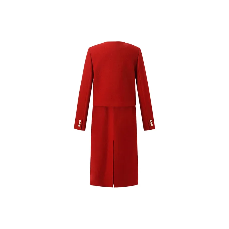 GOELIA Skirt Set Women's Pepper Red-1