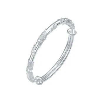 Century Edge Jewelry 999 Fine Silver Sterling Silver Bracelets Women's