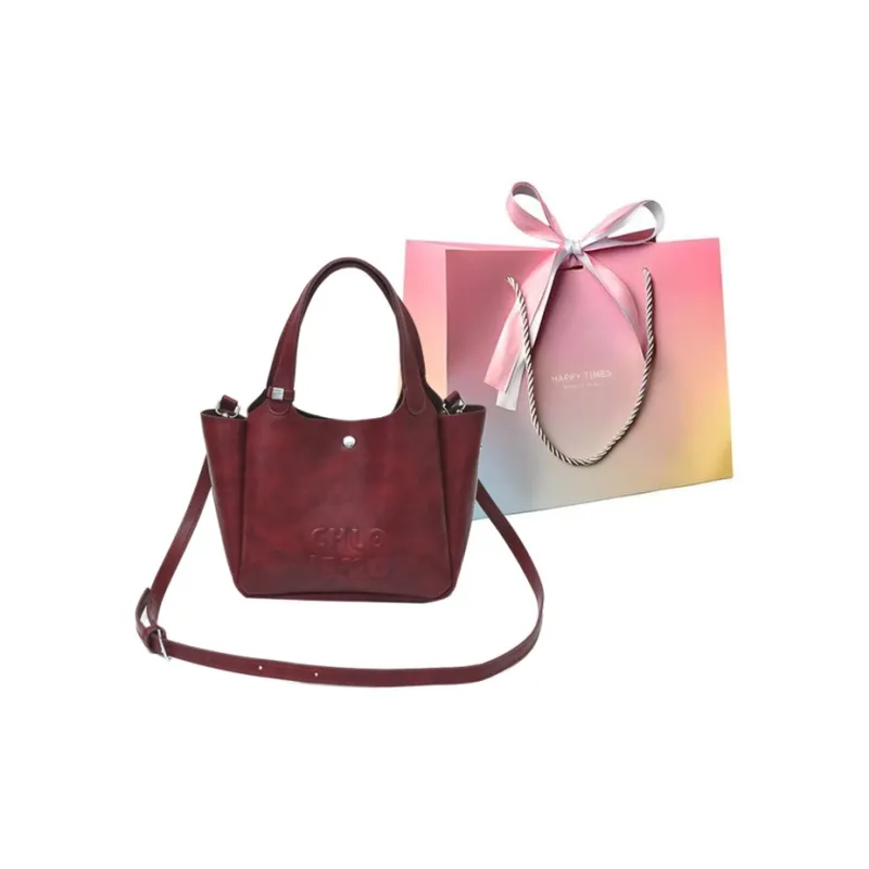Yalu PU Shoulder Bag, Crossbody Bag, Handbag Regular Women's Black/Red/Coffee-2