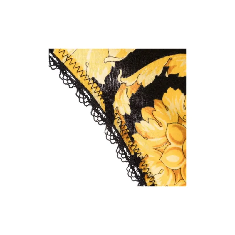 VERSACE Barocco Printed Thong-2
