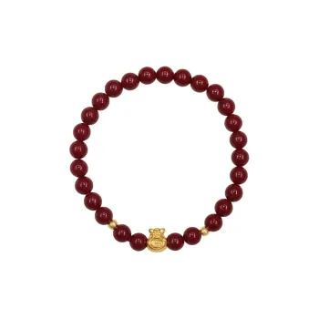 Strange Snow Cinnabar Bracelets Unisex