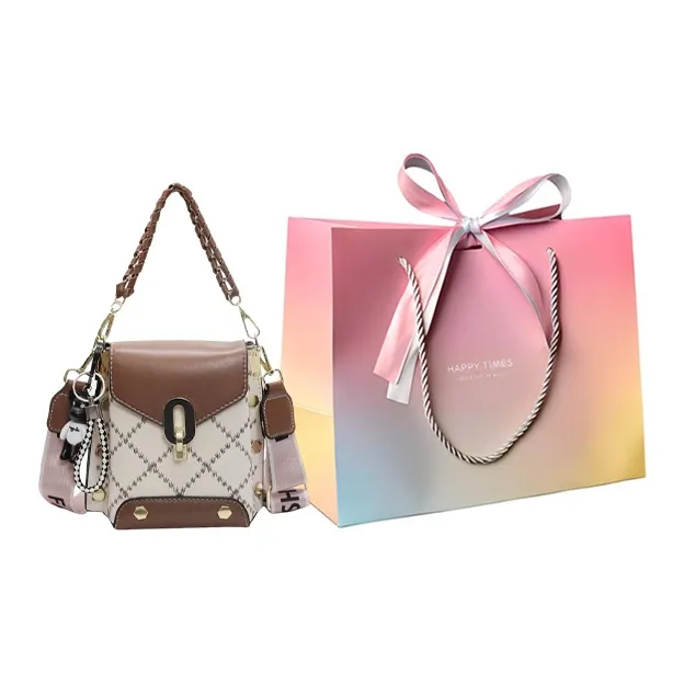 Yalu PU One Shoulder Handbag Women's Multicolor-35