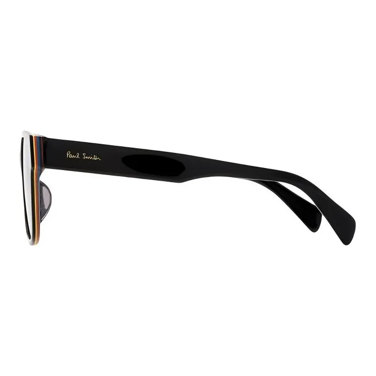 Paul Smith Plate Frame Square Sunglasses Unisex Black-2