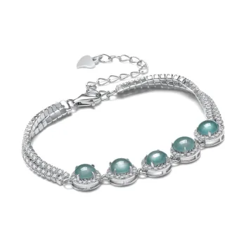 MARY WINDSOR Ice Type Jadeite Bracelets Women's