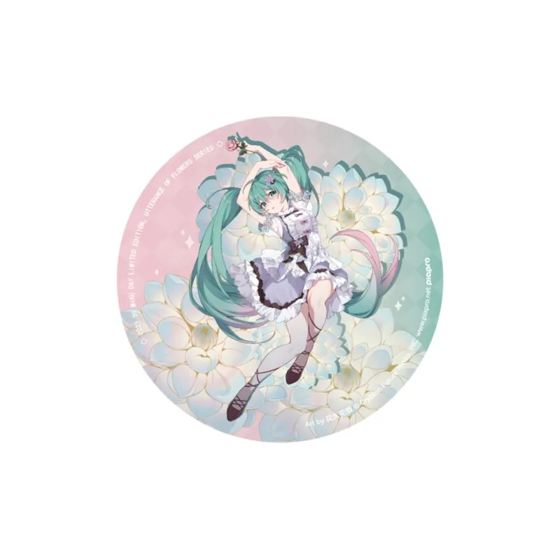 MOEYU Hatsune Miku Esports Heart/Dimensional Discovery/Floral Language Large Emblem Anime Merchandise Badge-10