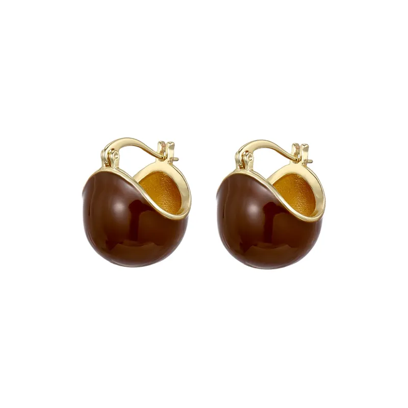 MISS XIA JWY S925 Silver Stud Earrings Women's-0