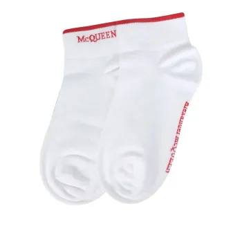 Alexander McQueen Logo Intarsia Socks