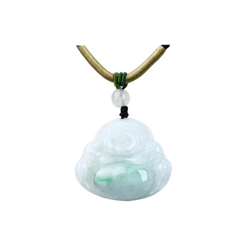 CUIYURIJI Glutinous Jade Jadeite Necklaces Women's-0