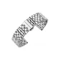 [Flat Interface]Five Bead Steel Band-Silver