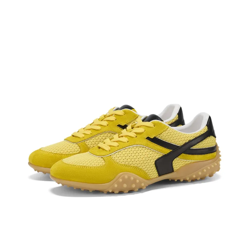 GG CC Skateboard Shoes Women's Low Top White/Blue/Yellow-15