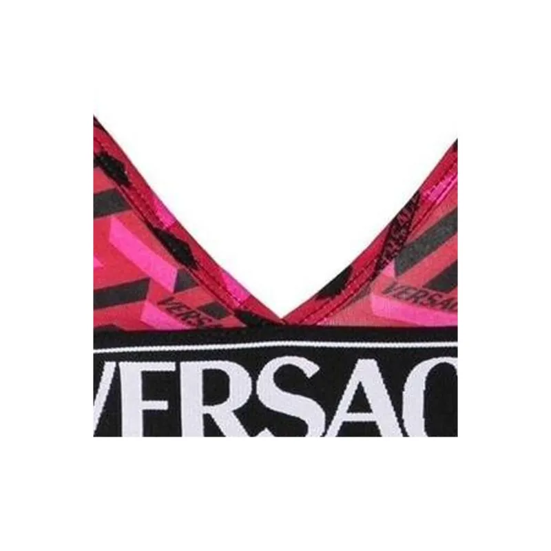 VERSACE Sports Underwear Women's Rose Red-2