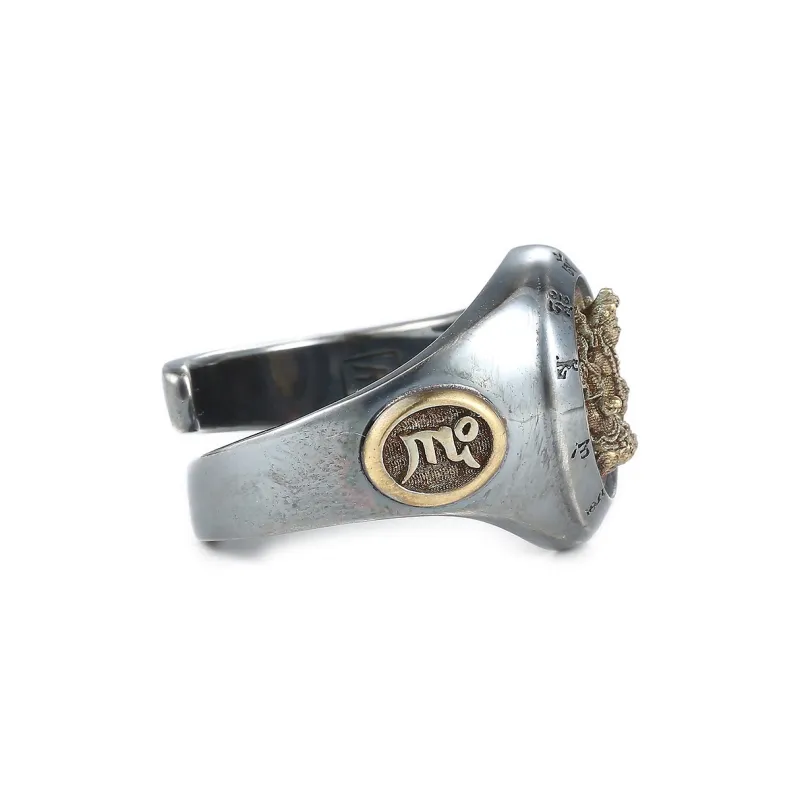 Yamagata S 990 Silver Full Silver Ring Men's-1