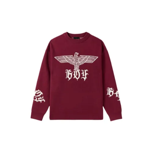 Boy London New Year Sweater Unisex Burgundy