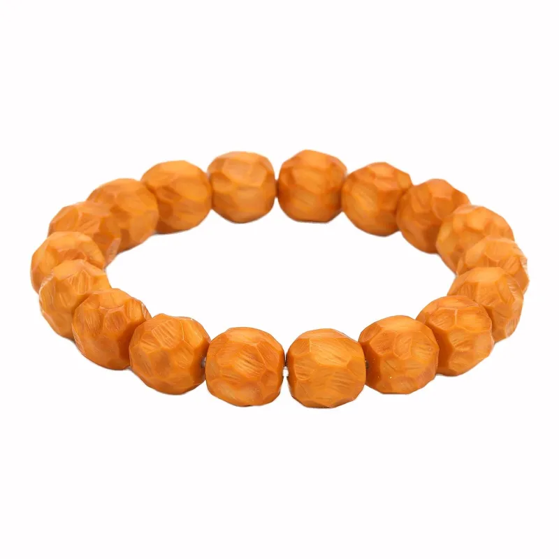 Tanner Monkey Head Walnut Bracelets Unisex-0