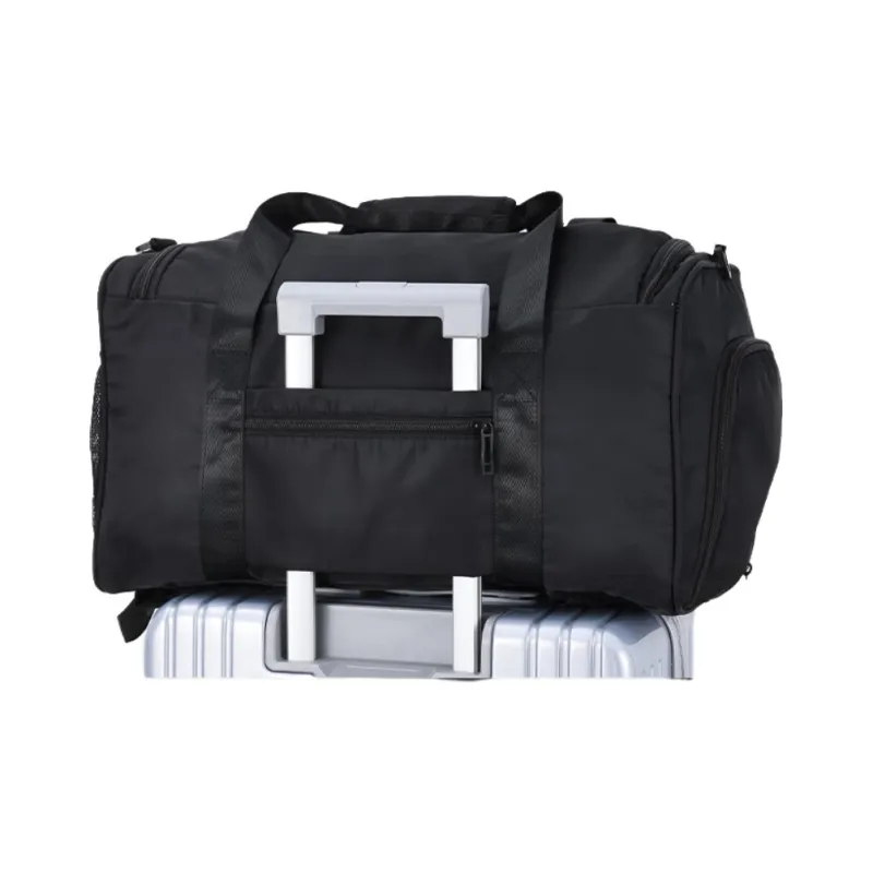 Warrior Nylon Travel Bags Gym Bags Large Size Unisex Khaki/Black-6
