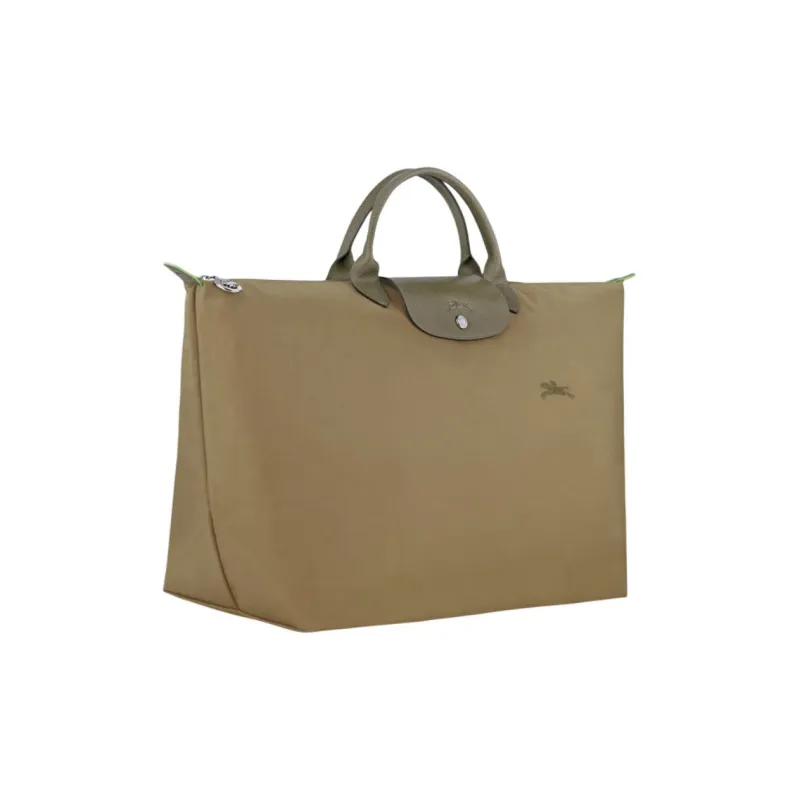 LONGCHAMP Le Pliage Green Recycled Canvas Travel Bag 30L Women's Artichoke Color-1