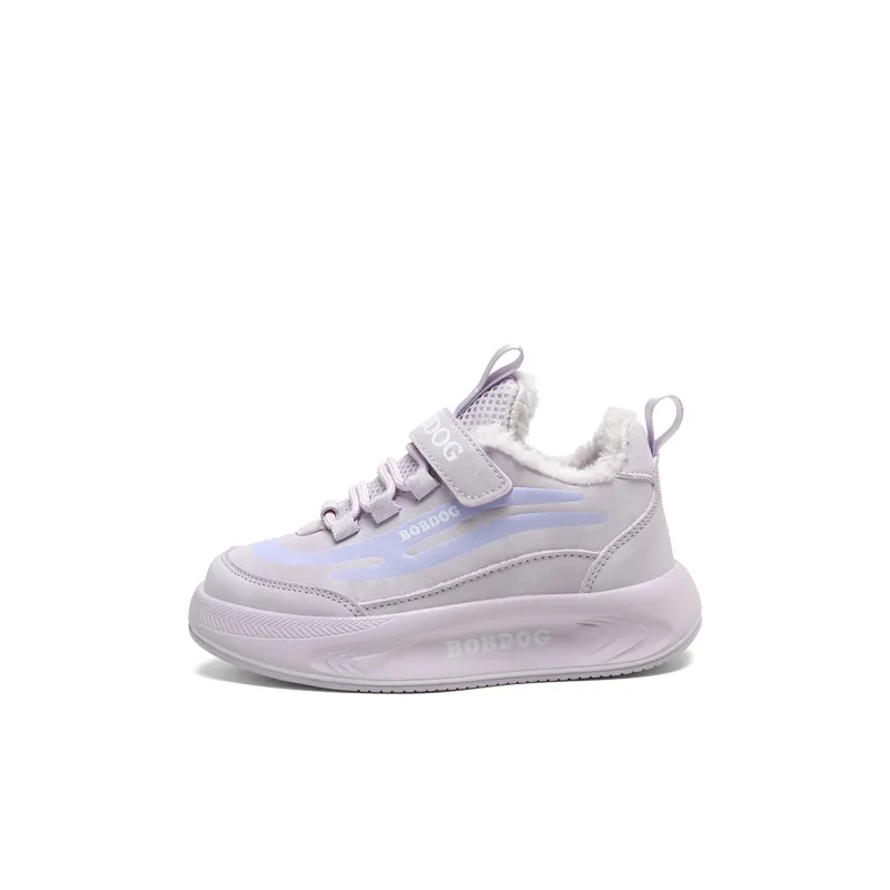BOBDOG Anti Slip Wear Resistant Water Resistant Lightweight Cushioning Warm Low Top Kids Lifestyle Shoes Kids'-3