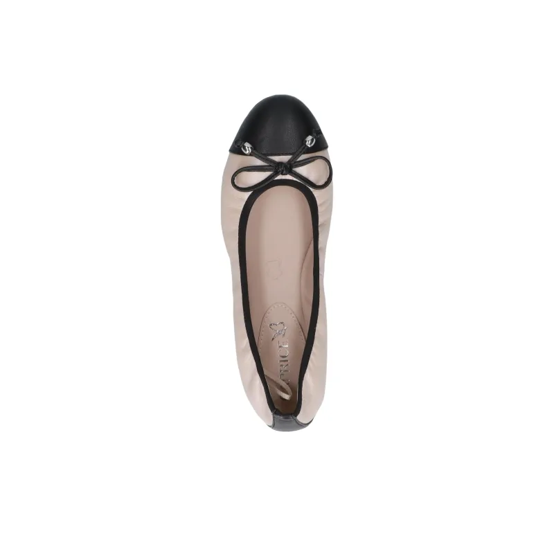 CAPRICE Katja Casual Single Shoes Women's Beige Black-3