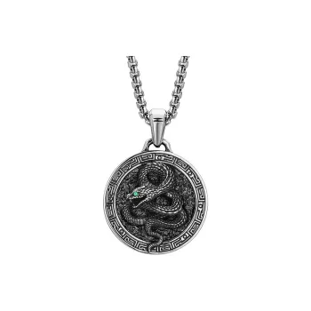 MYSH 925 Sterling Silver Necklaces Men's