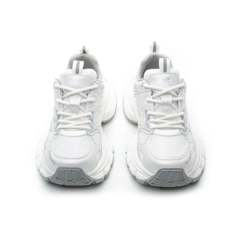 BENZI Anti Slip Wear Resistant Breathable Lightweight Height Increasing Low Top Chunky Sneakers Women's-7