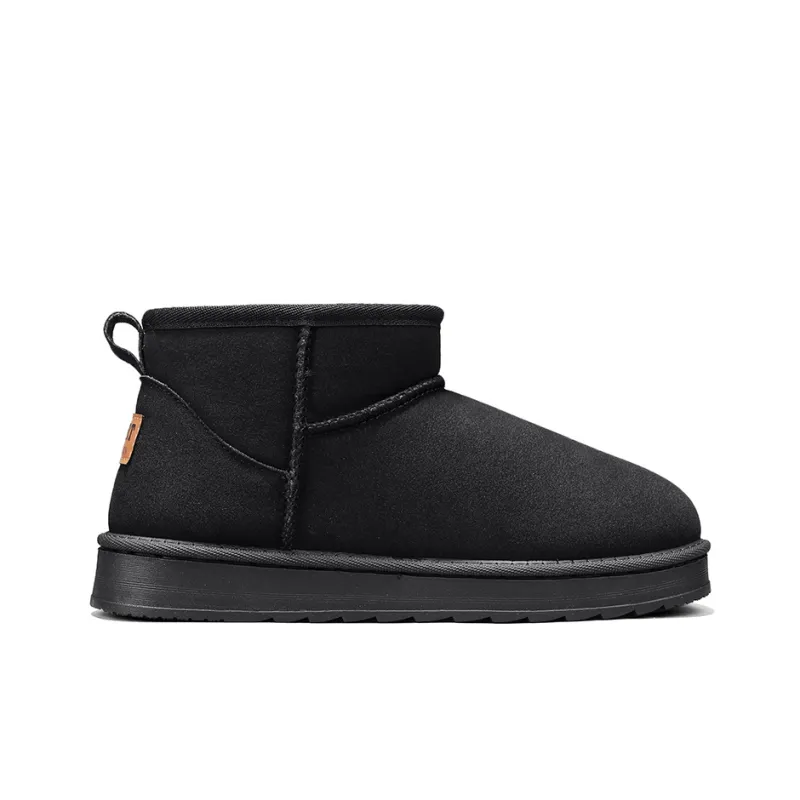 Kangaroo Head Warm Short Snow Boots Unisex-12