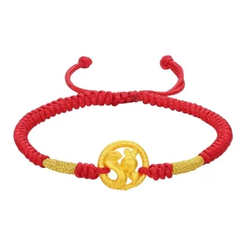 9i Gold Bracelet Unisex