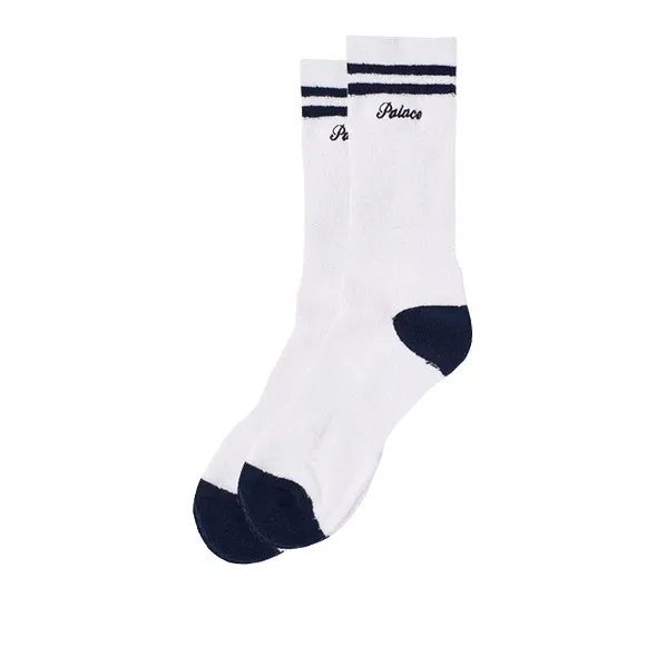 PALACE Towelling Sock 'White'-0