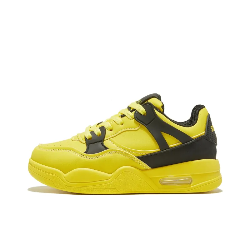 Georgina Goodman Non slip Lightweight Low Top Skateboard Shoes Women's Yellow-0