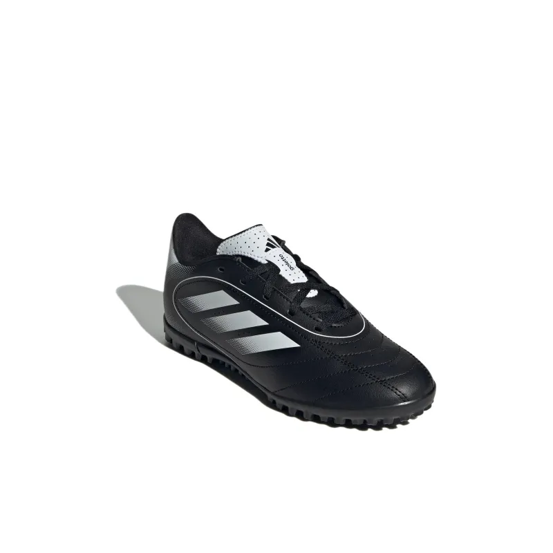 Adidas Abrasion Resistant Low Top Kids' Soccer Shoes Black White Kids'-2