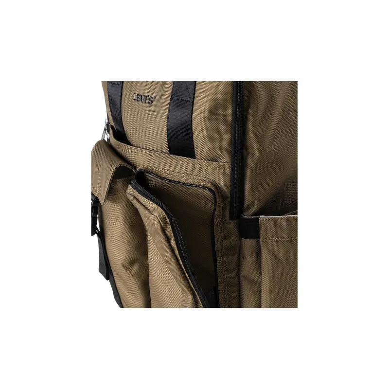 Levi's Polyester Backpack Regular Unisex Dark Khaki-4
