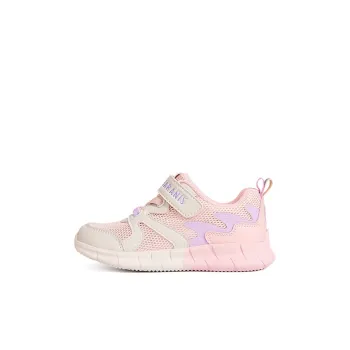 TARANIS Slip Resistant Cushioning Wear Resistant Low Top Kids' Running Shoes Pink/White Children Aged 3 7 Years Old