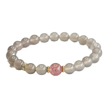 As Fury Chalcedony Jade Bracelets Women's