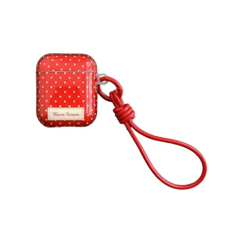 Ziyin Compatible With AirPods 1/2/3/4/Pro/Pro 2 TPU Minimalist Style Polka Dot Impact Resistant Case Headphone Cases