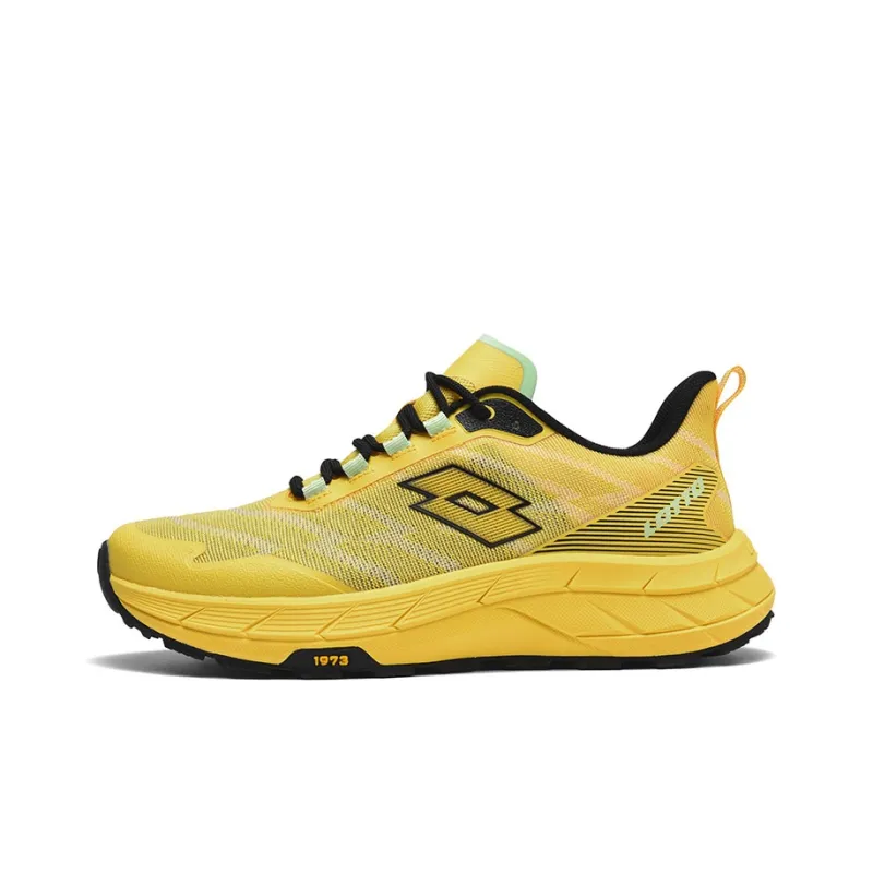 LOTTO Cushioning Anti Slip And Wear Resistant Low Top Outdoor Shoes Men's Yellow-0