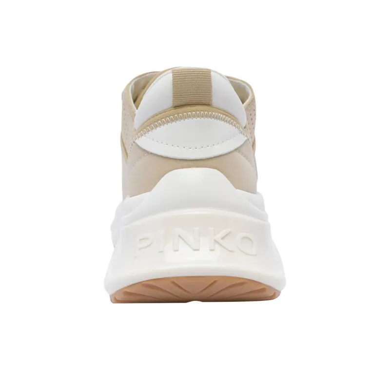 PINKO Logo Patch Lace Up Sneakers Women's-4