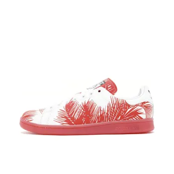 Adidas Originals Stan Smith Pharrell Bbc Palm Tree Red