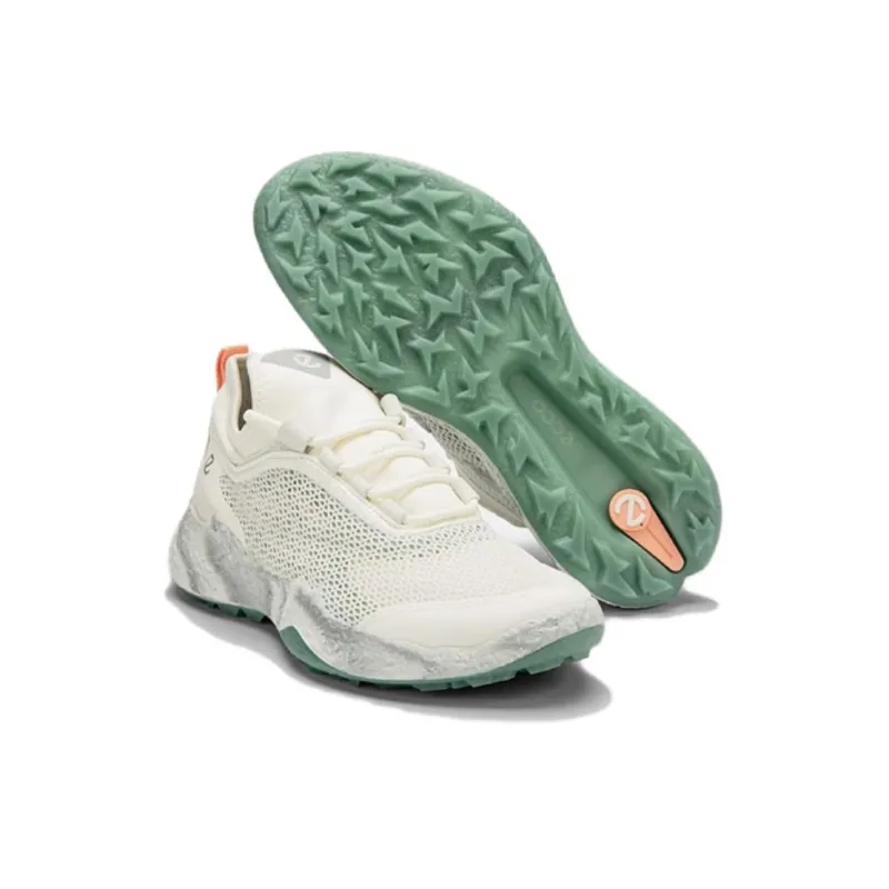 Ecco GOLF BIOM H5 Wear Resistant Low Top Golf Shoes Women's White-4