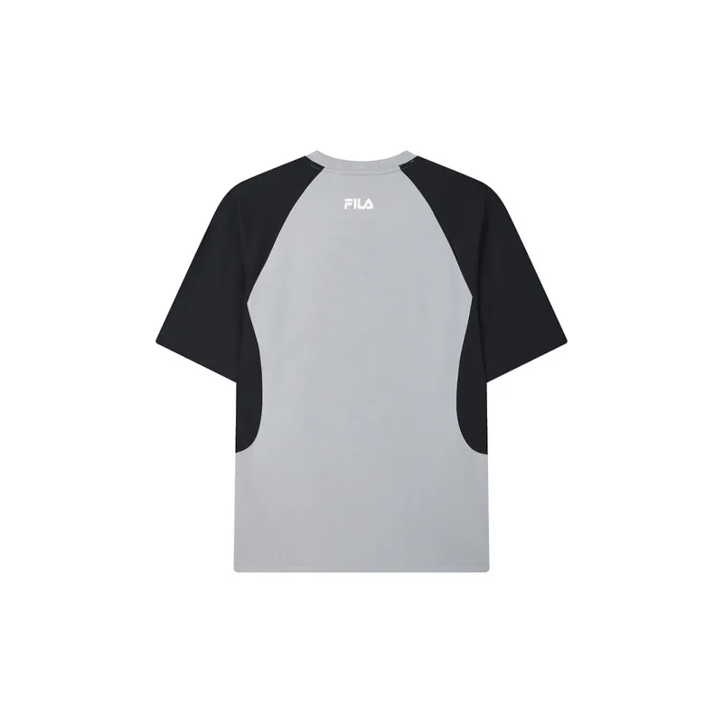 FILA T Shirt Men's Marble Asphalt Gray Green-1