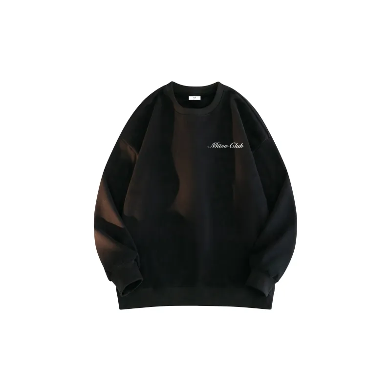 MIIOW Trend Party Series Sweatshirt Unisex White-5