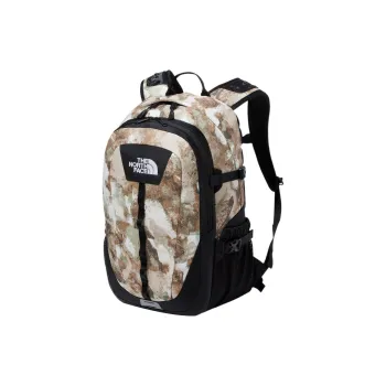 THE NORTH FACE Recycled Nylon Mixed With Recycled Polyester Backpack Regular Unisex Almond Yellow Oil