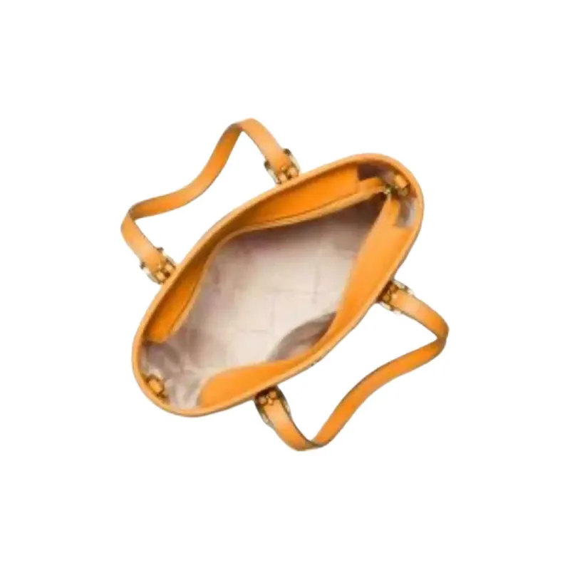 MICHAEL KORS Jet Set Coated Canvas Tote Bag Shopping Bag Crossbody One Shoulder Handbags Extra Small Women's Orange-1