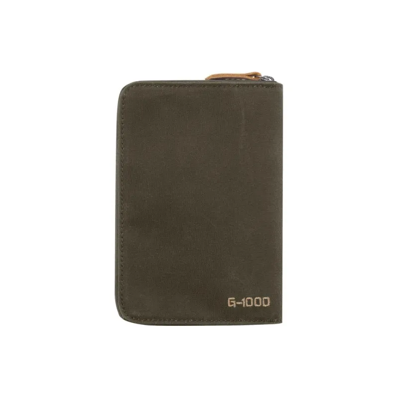 Fjallraven Recycled Polyester Passport Holder Unisex Olive-1