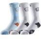 3 Pack Ice Cream (Blue+White Gray+White Black)