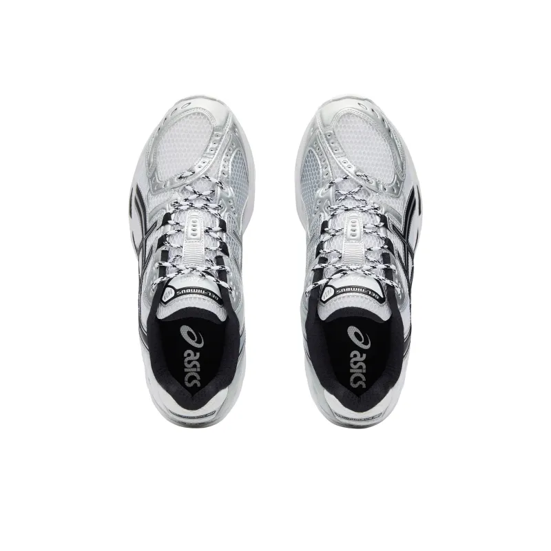 Asics GEL Nimbus 10.1 Cushioning Anti Slip And Wear Resistant Low Top Running Shoes Unisex White Gray-3