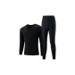 Black Crew Neck Clothing Sets