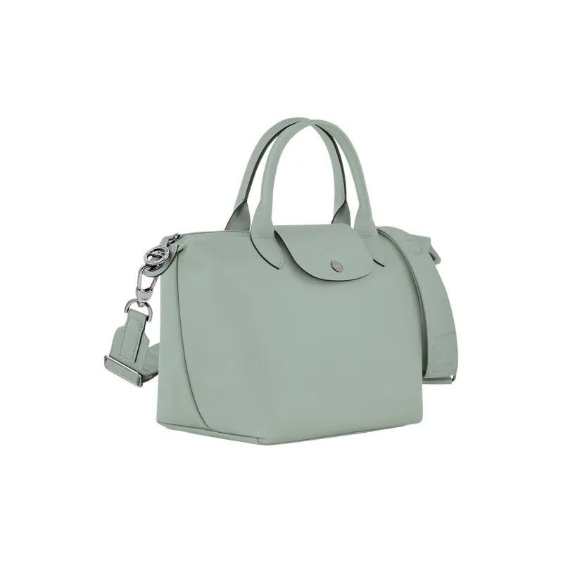 LONGCHAMP Le Pliage Xtra Cow Leather One Shoulder Handbags Small Size Women's Verbena Color-1