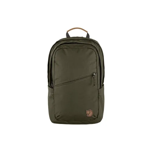 Fjallraven Polyester Backpack Unisex Dark Olive