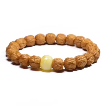 MY Monkey Head Walnut Bracelets Unisex