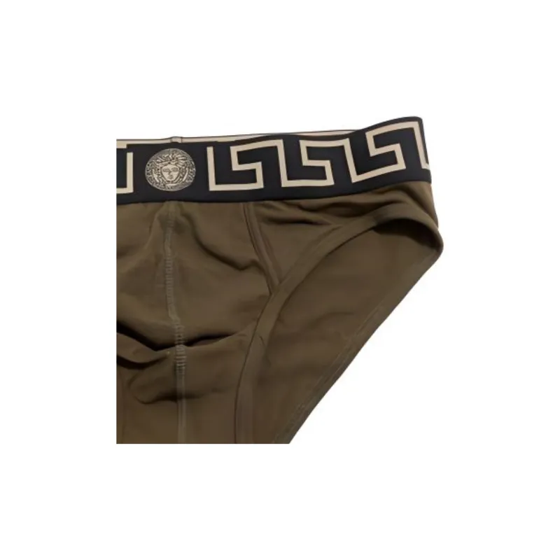 VERSACE Greca Border Stretched Briefs-3